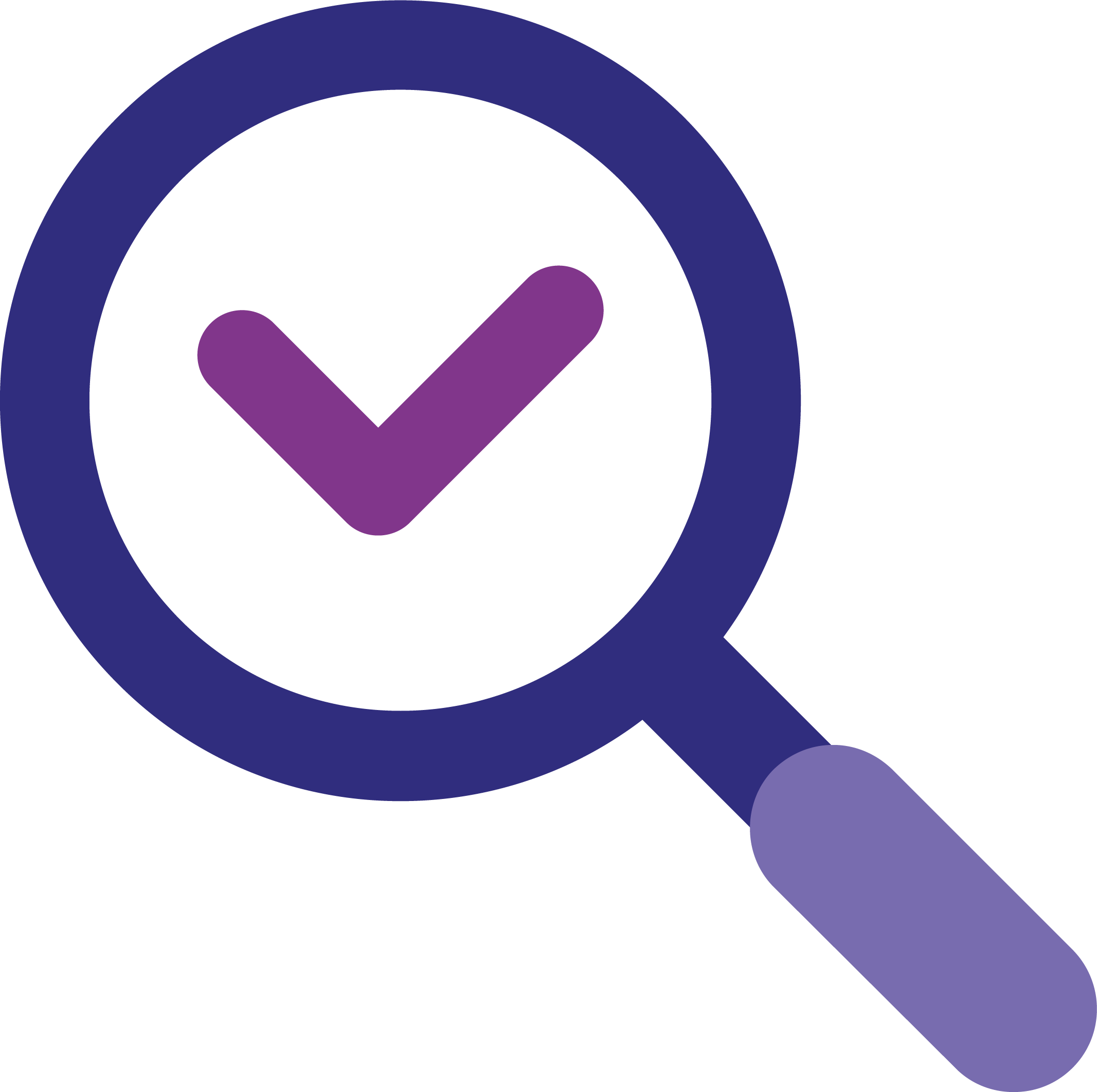 loupe qui vérifie la sécurité et la maîtrise des données connectées