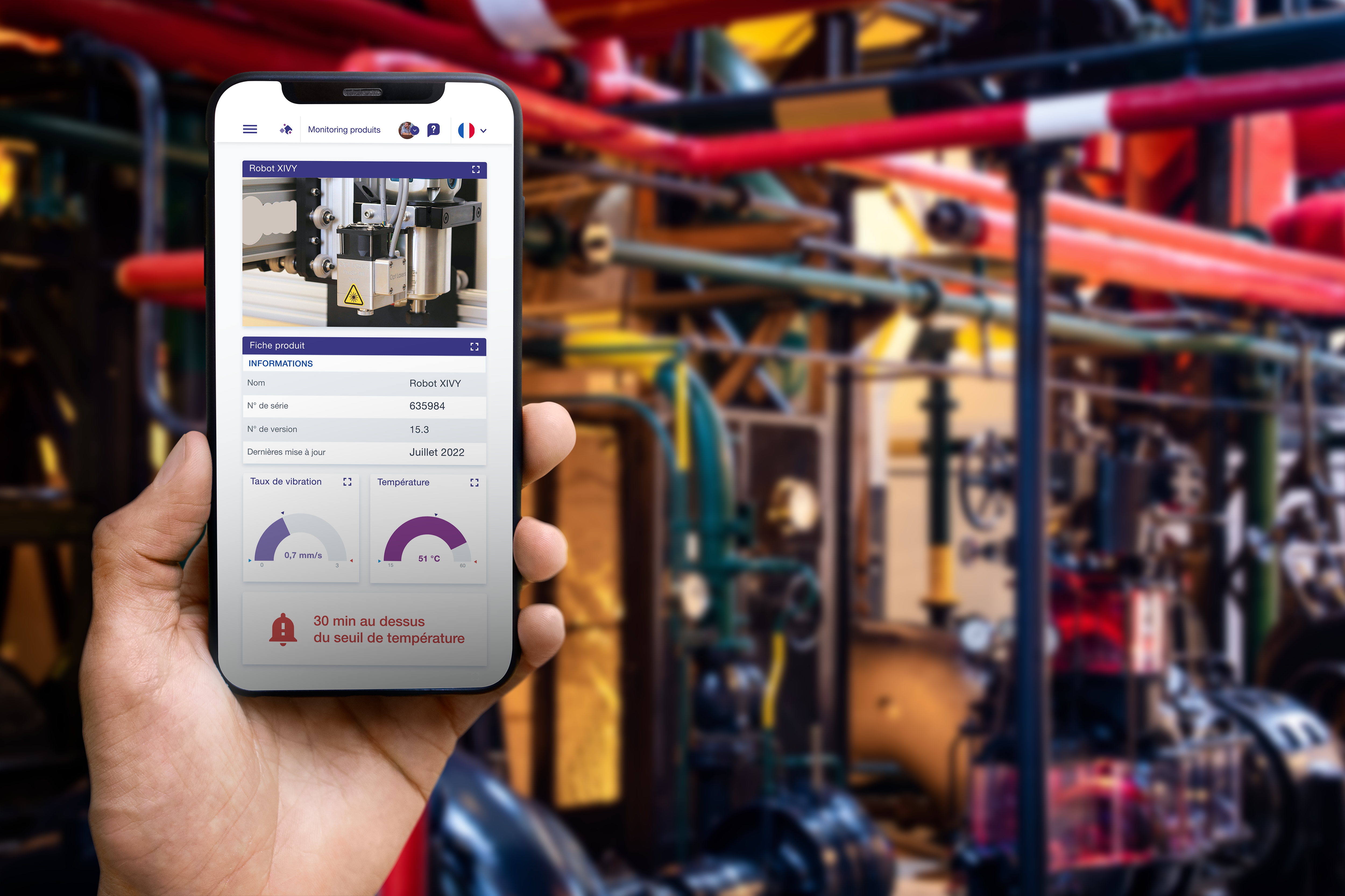 plateforme iot dans l'industrie