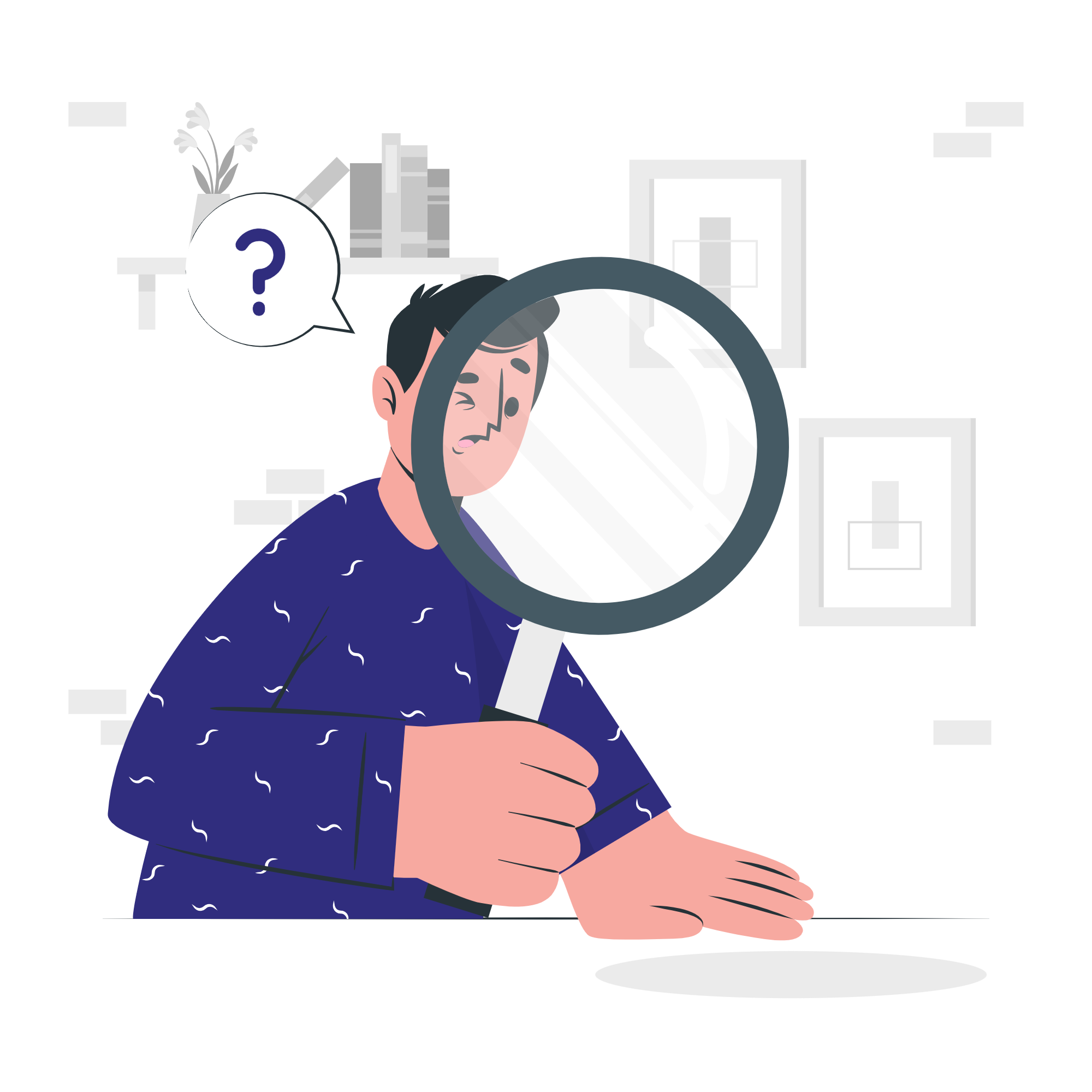 regarder de plus près