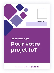 page de garde du cahier des charges IoT à télécharger