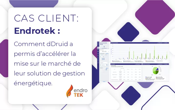 Endrotek déploie sa solution de gestion énergétique grâce à dDruid